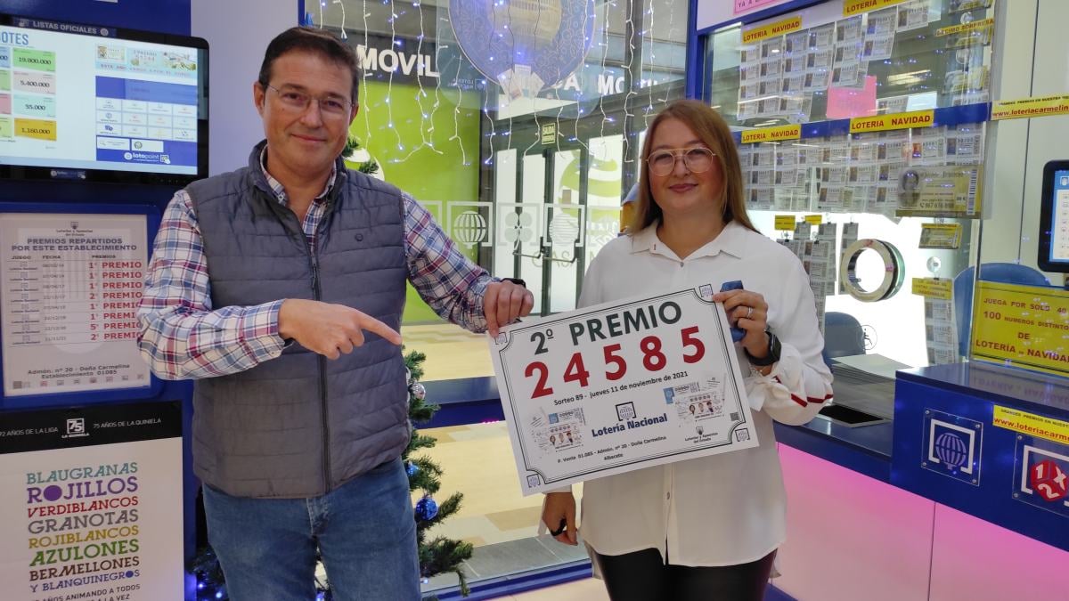 Ellos han vendido el Segundo Premio de la Lotería en Albacete - El ...