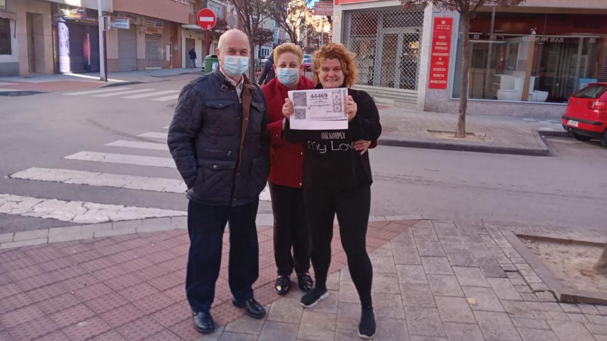 La suerte le llegaba a María José con un décimo del Segundo Premio del sorteo de El Niño