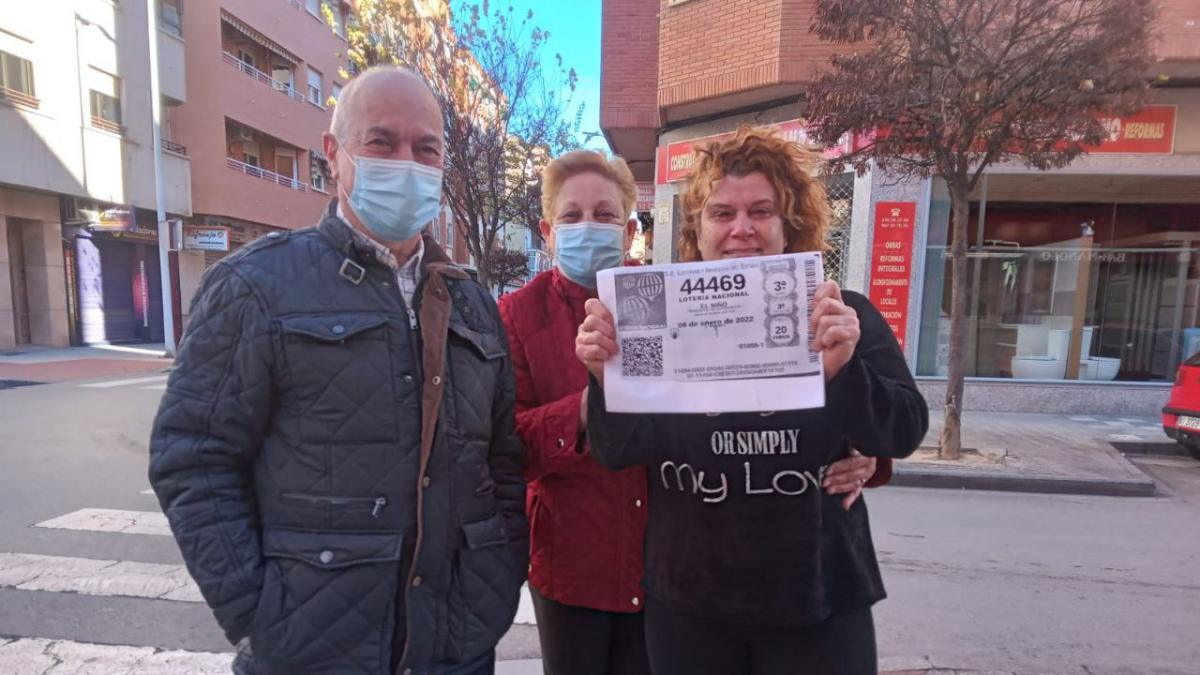 La suerte le llegaba a María José con un décimo del Segundo Premio del sorteo de El Niño