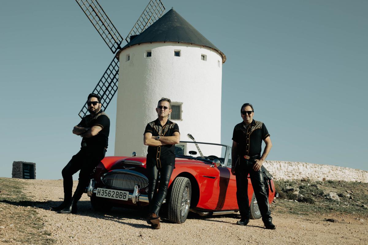 El mítico grupo de rock and roll de La Roda, Los Rodeos / Foto: Matías Rodríguez